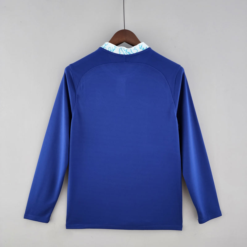 Camisa Masculina Chelsea Manga Longa I 2022/23 - Torcedor