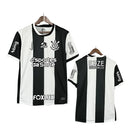 Camisa Feminina Corinthians III  Torcedor - Branco+Preto